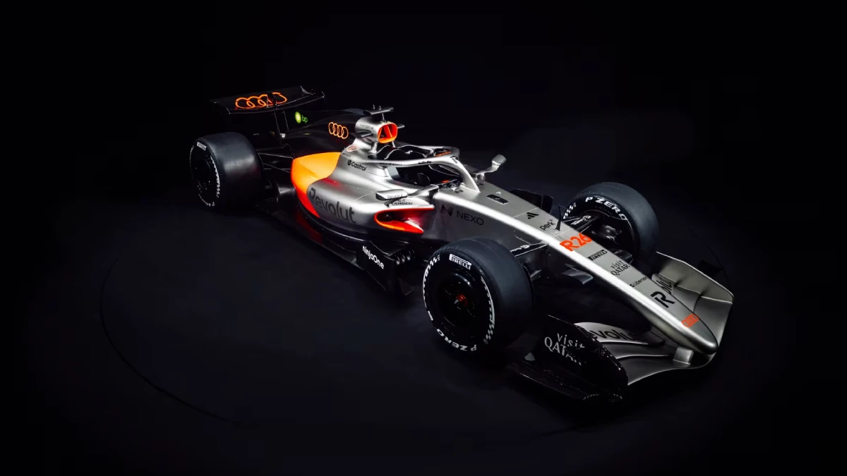 FIRST LOOK: Audi Reveals the Stunning R26, Their New Car for 2026 F1 Season