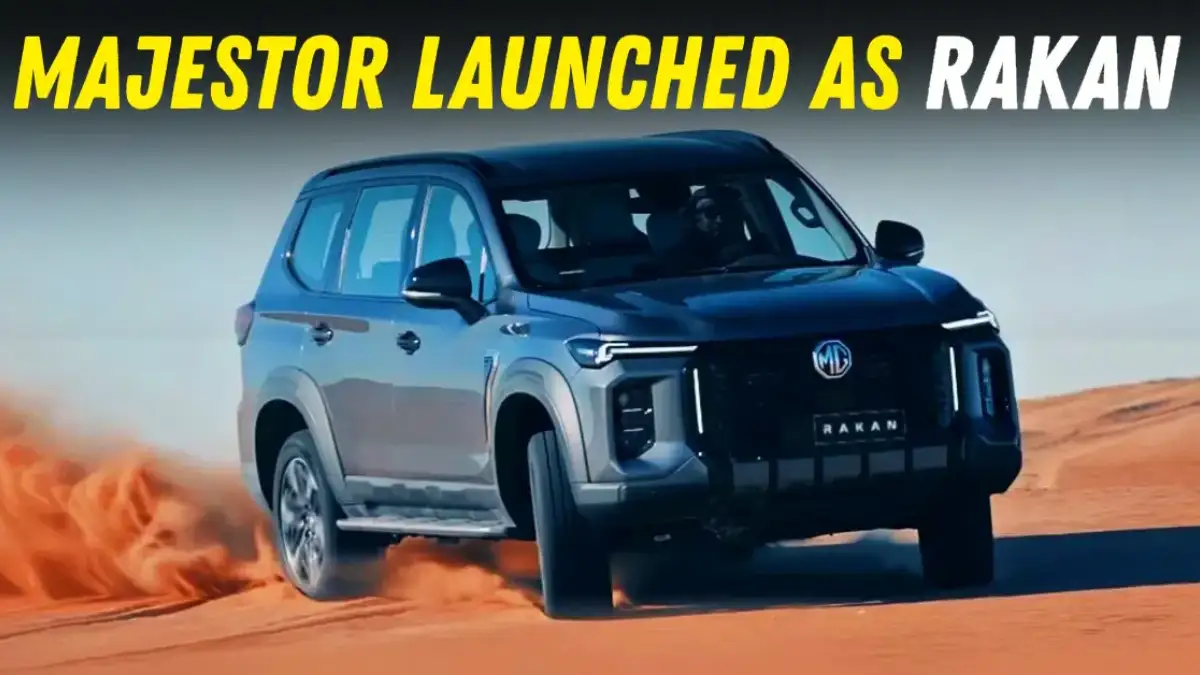 The Fortuner Killer? MG Rakan 4×4 Debuts Globally; Here’s What to Expect from the Upcoming India-Spec Majestor!
