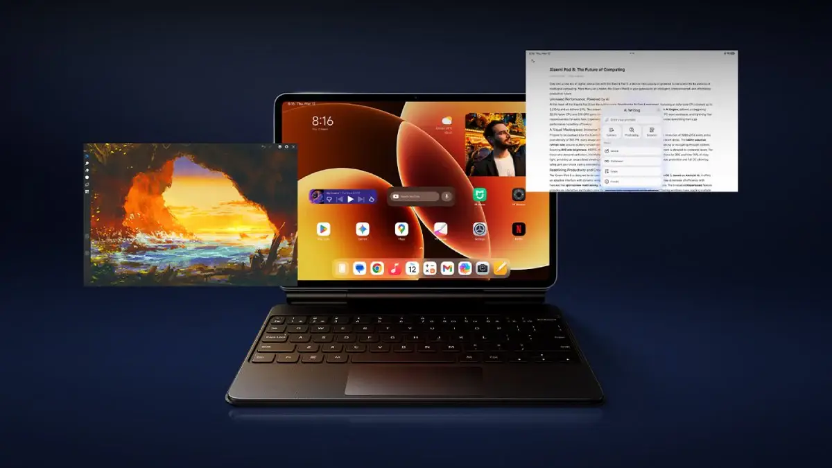 Xiaomi Pad 8 India Launch Confirmed for February 28 With 9,200 mAh Battery and Two Display Options