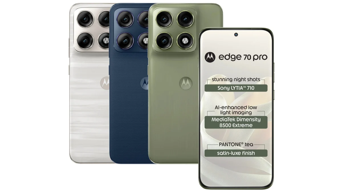 Motorola Edge 70 Pro launched in India with 6.8-inch 1.5K 144Hz AMOLED display, Dimensity 8500 Extreme, 6500mAh battery