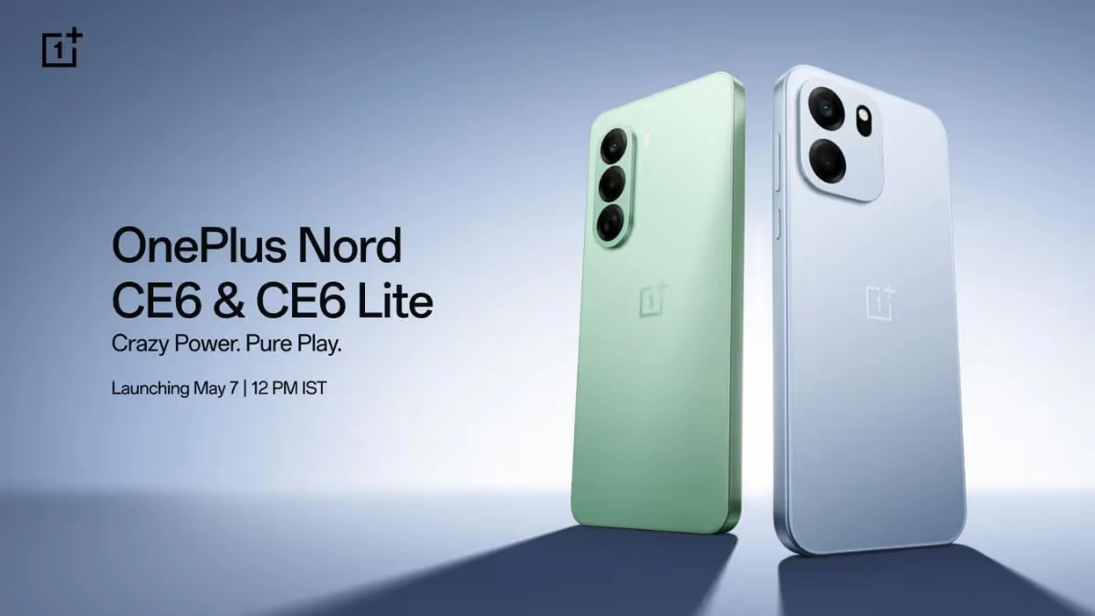 OnePlus Nord CE6 Lite With 7,000mAh Battery, Dimensity 7400 Apex SoC Confirmed Ahead of May 7 Launch